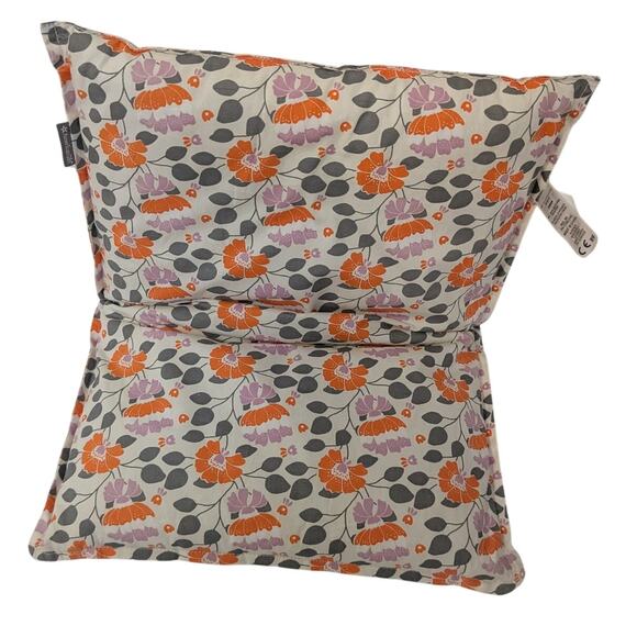 The American Girl Doll Lounge Chair Mattress Floral Pattern Orange Green - Picture 1 of 9